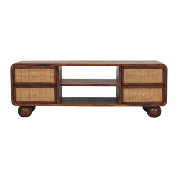 The Mosaic Hand-Carved Artisan Credenza