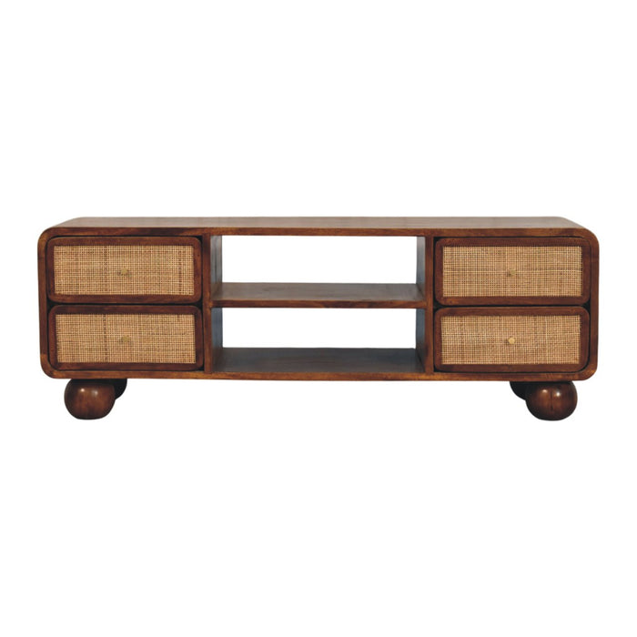 The Mosaic Hand-Carved Artisan Credenza