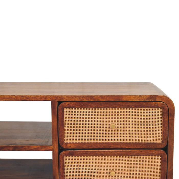 The Mosaic Hand-Carved Artisan Credenza