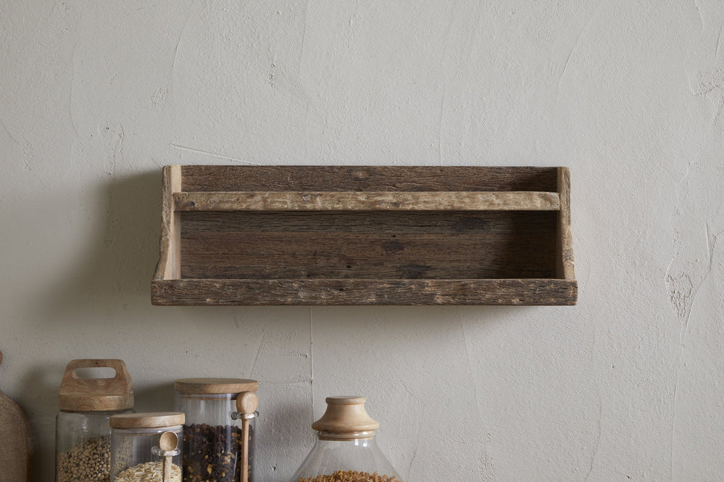 Ibo Reclaimed Wood Storage Shelf Natural