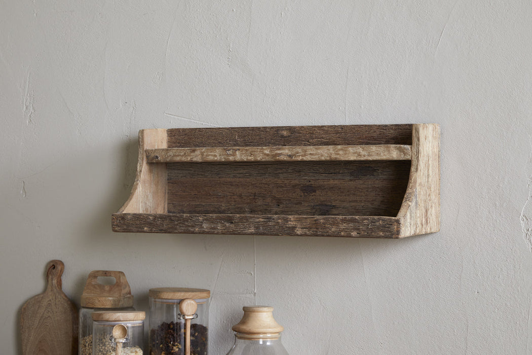 Ibo Reclaimed Wood Storage Shelf Natural