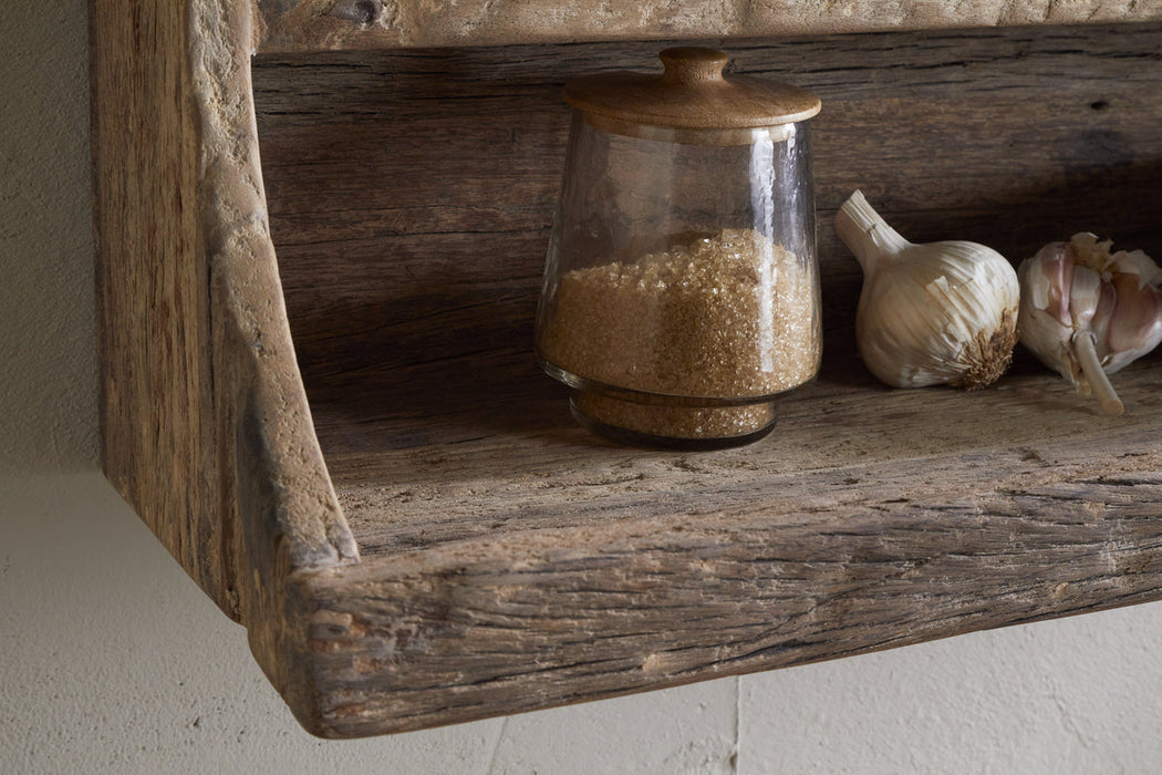 Ibo Reclaimed Wood Storage Shelf Natural