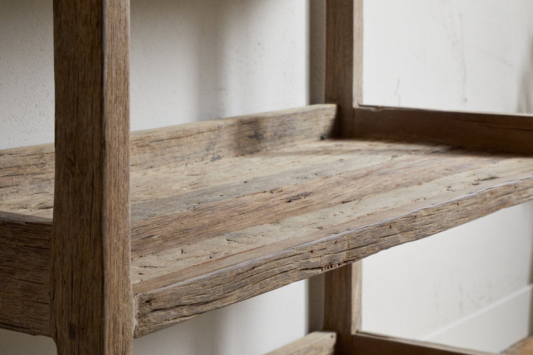 Ibo Reclaimed Wood Pantry Standing Shelves Natural