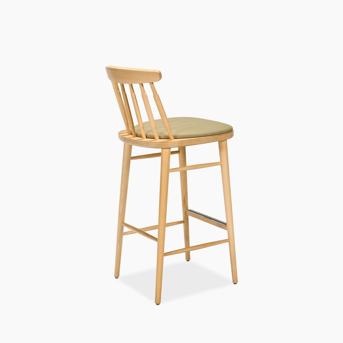 Tessa Wooden Bar Stool