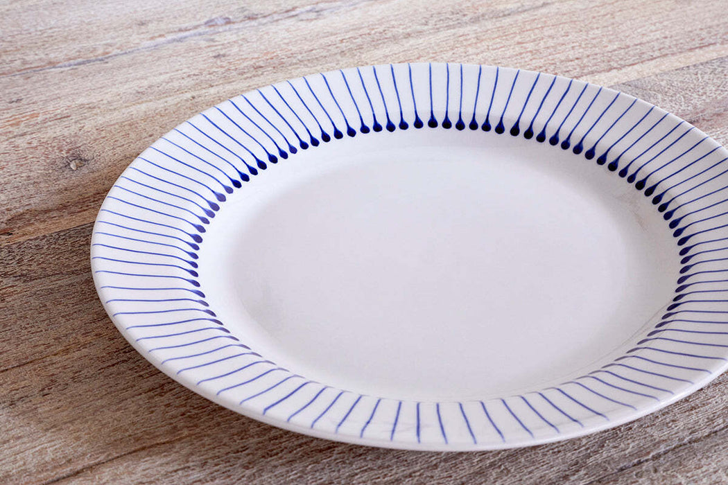Iba Dinner Plate Indigo