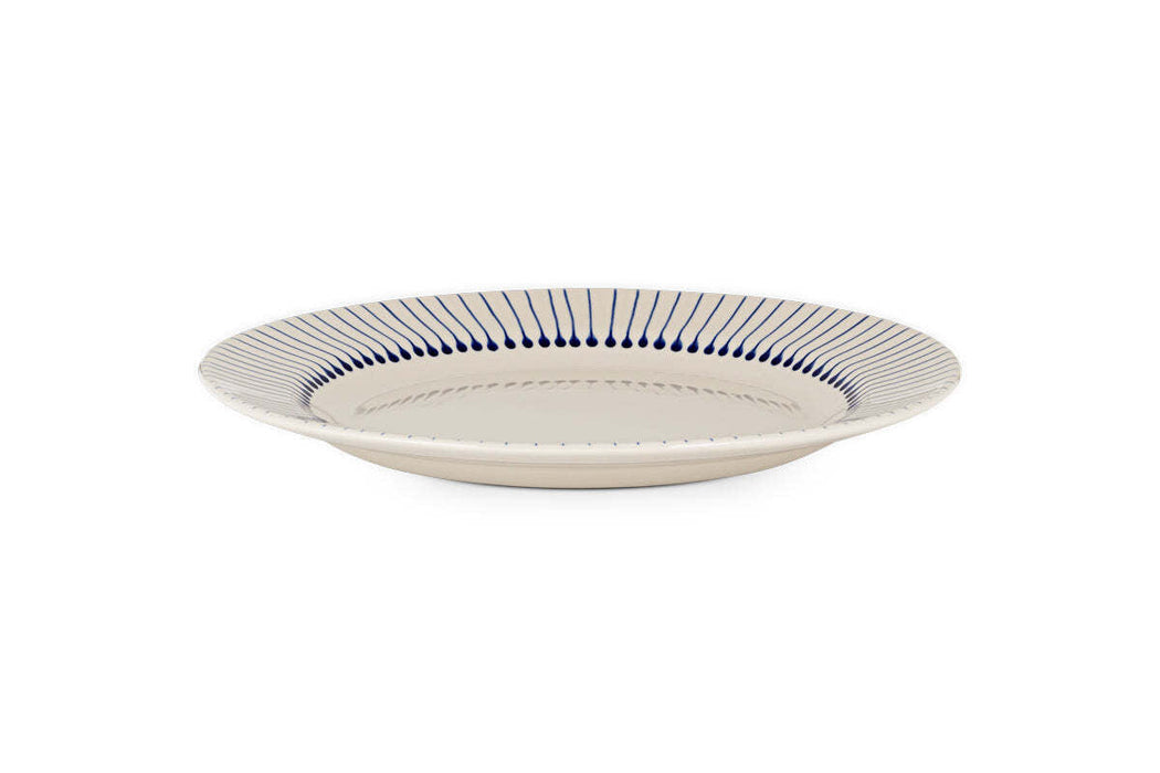 Iba Dinner Plate Indigo