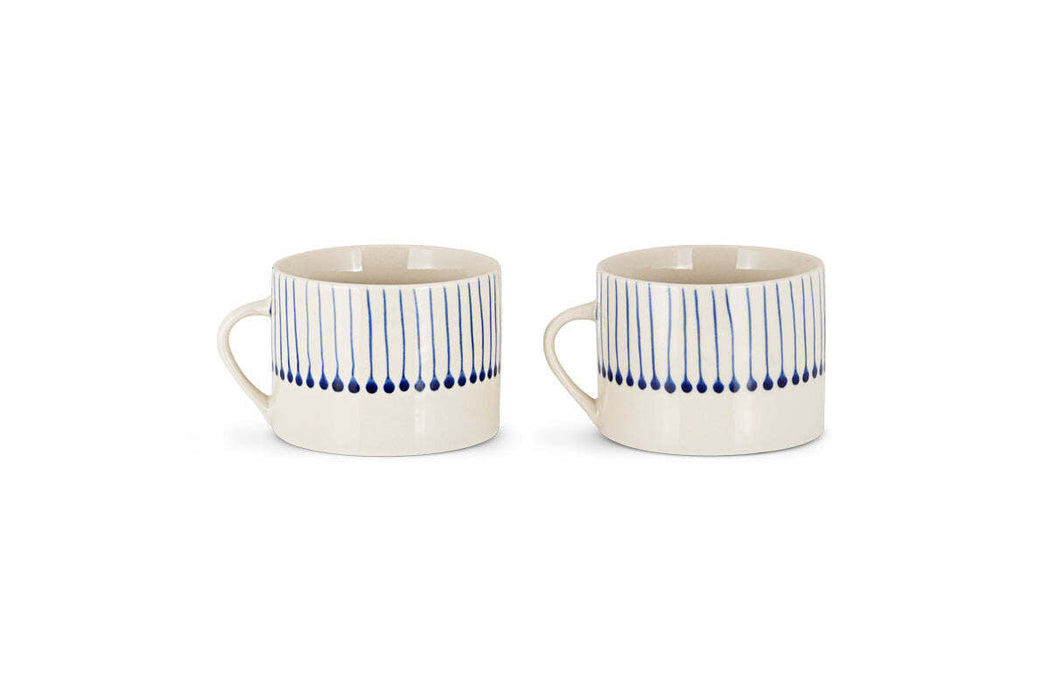 Iba Mug Indigo Set Of 2