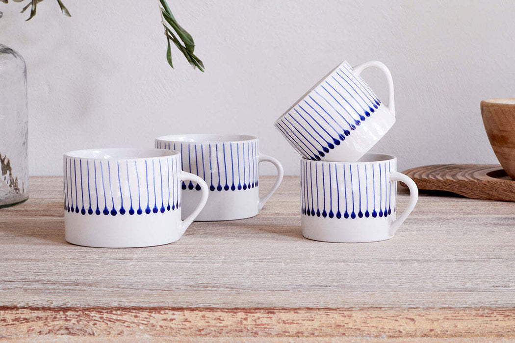 Iba Mug Indigo Set Of 2