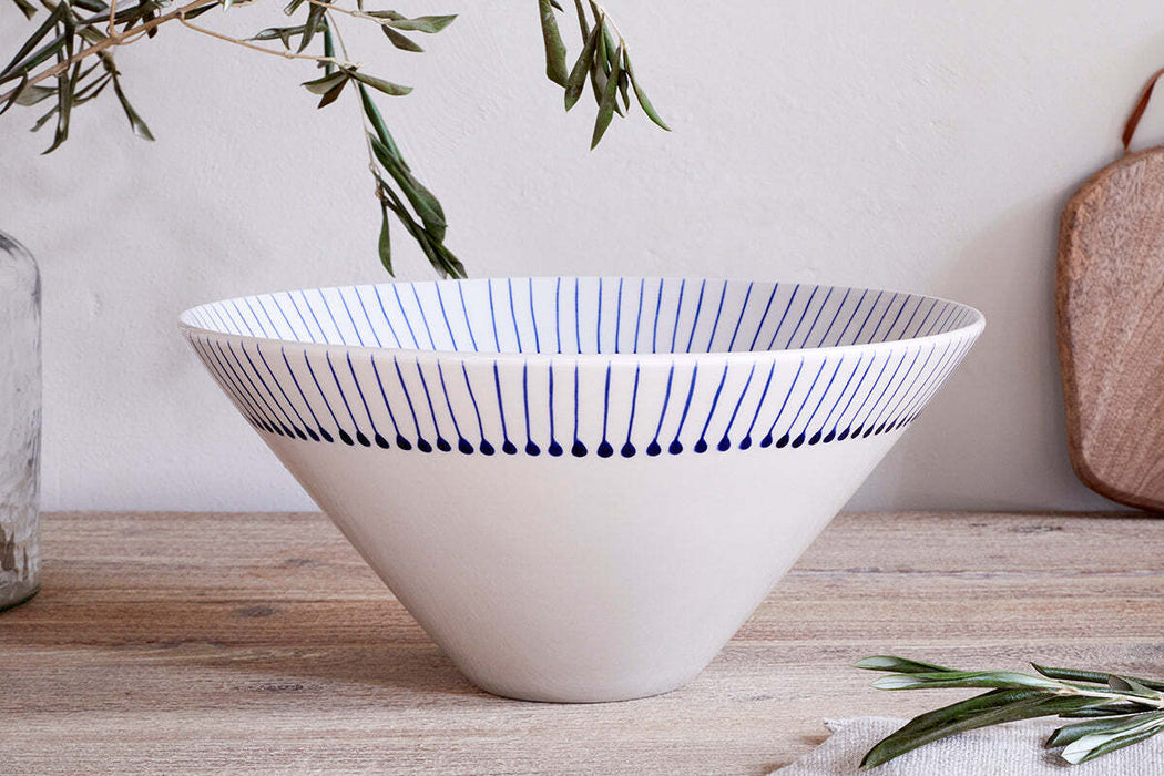 Iba Serving Bowl Indigo