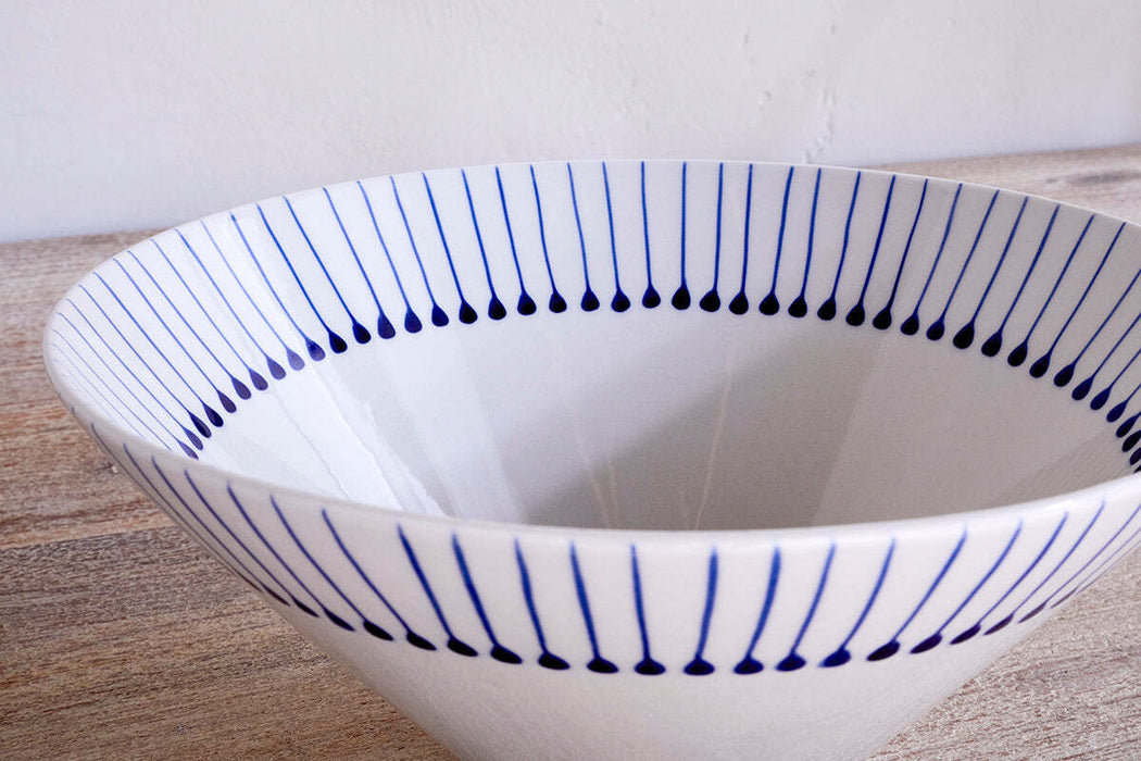 Iba Serving Bowl Indigo
