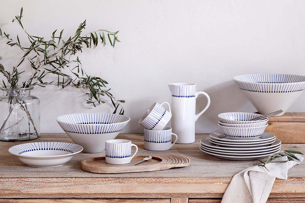 Iba Serving Bowl Indigo