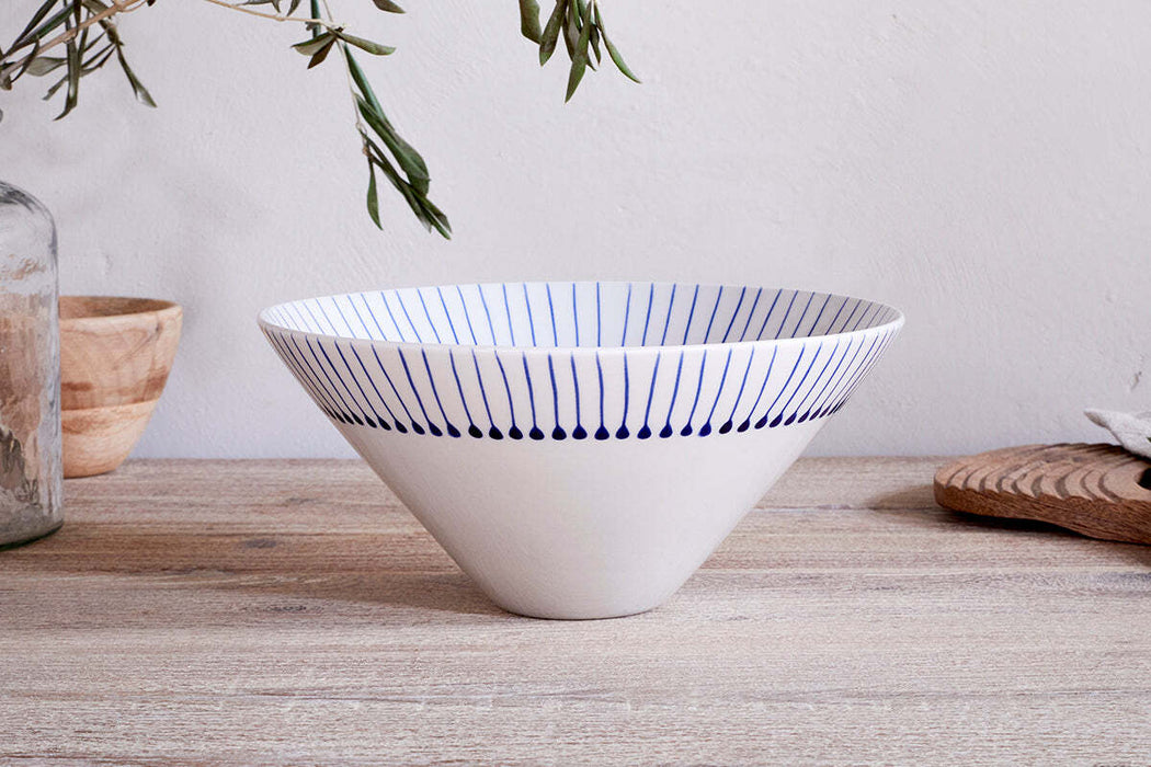 Iba Serving Bowl Indigo