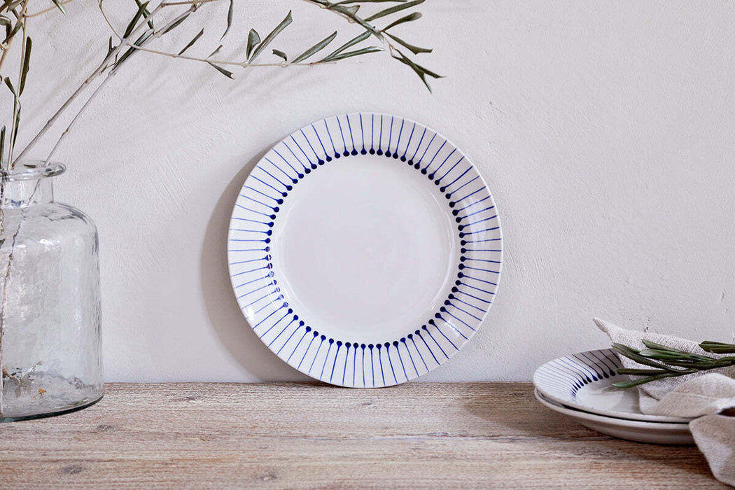Iba Side Plate Indigo