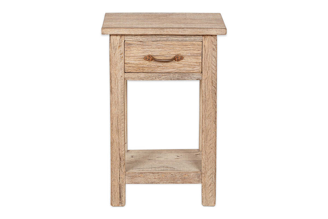 Ibo Reclaimed Wood Bedside Table Natural
