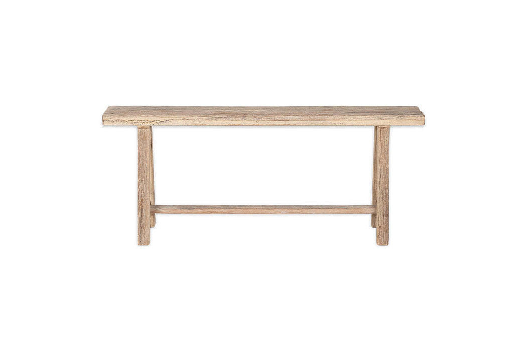 Ibo Reclaimed Wood Long Bench Natural