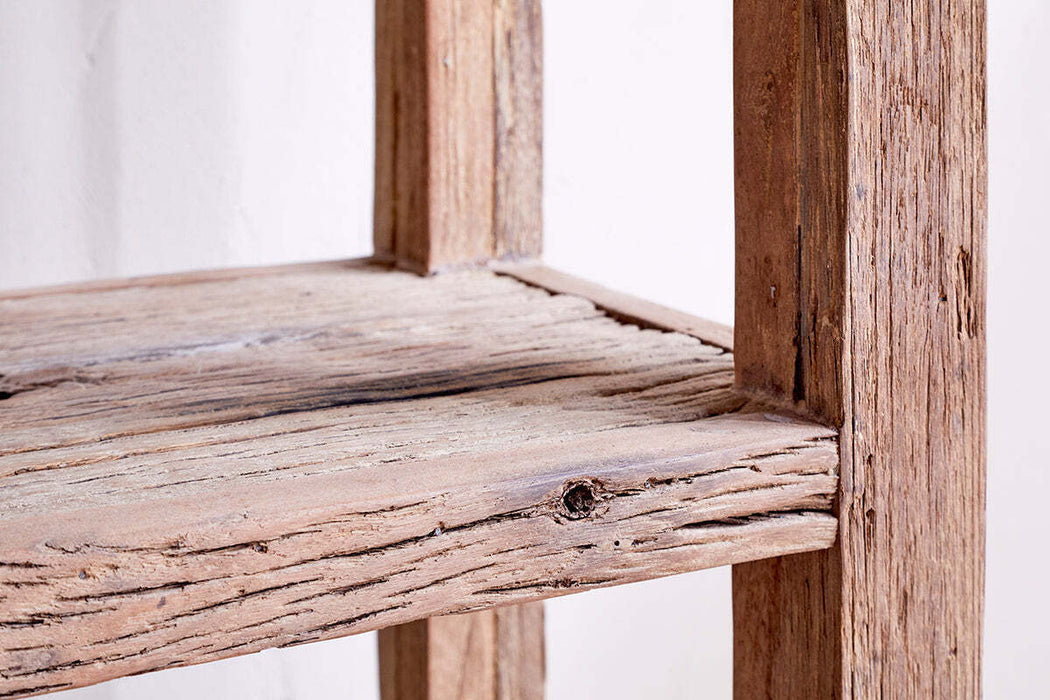 Ibo Reclaimed Wood Shelf Natural Wide
