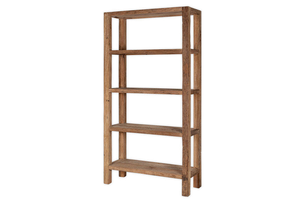 Ibo Reclaimed Wood Shelf Natural Wide