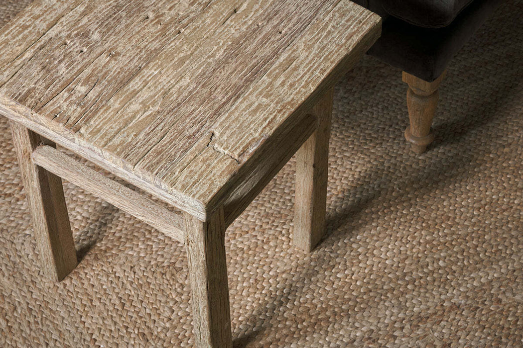 Ibo Reclaimed Wood Side Table Natural