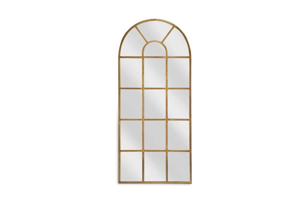 Imoma Iron Full Length Arch Mirror Brass