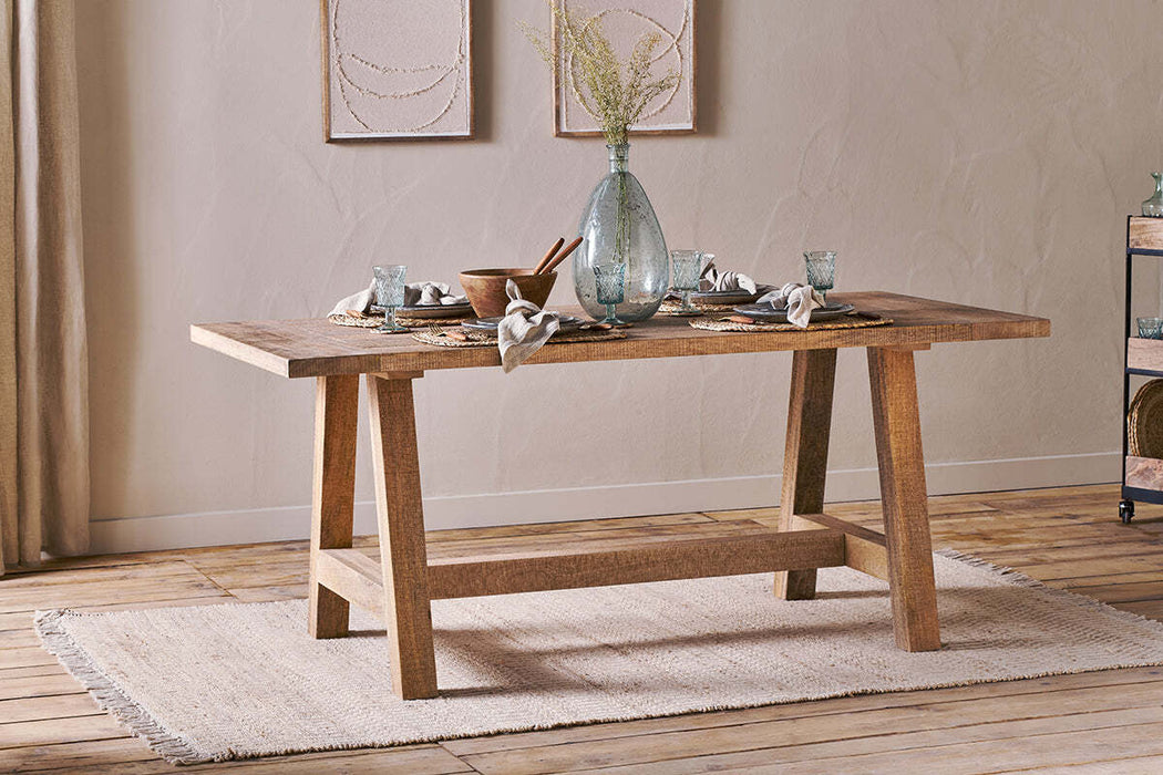 Indali Mango Wood Dining Table Natural