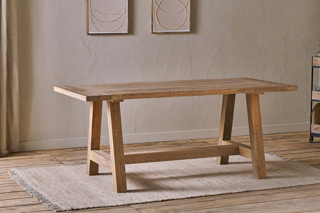 Indali Mango Wood Dining Table Natural