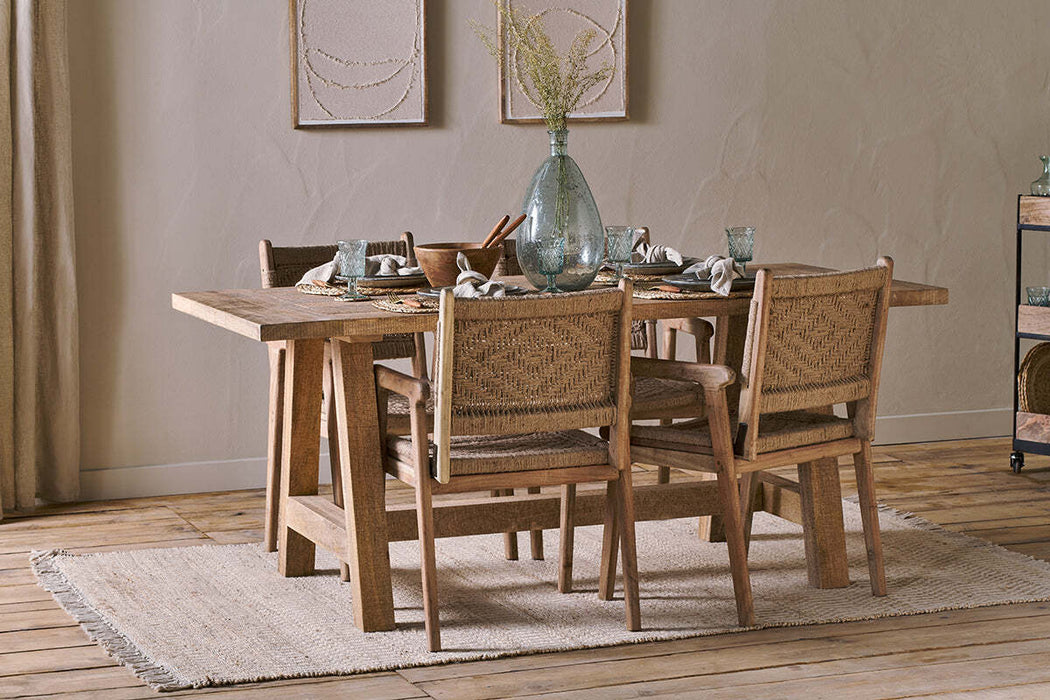 Indali Mango Wood Dining Table Natural