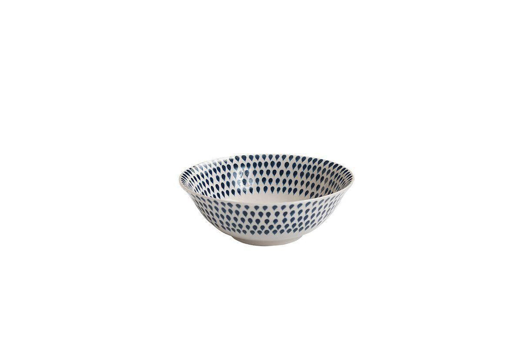 Indigo Drop Cereal Bowl