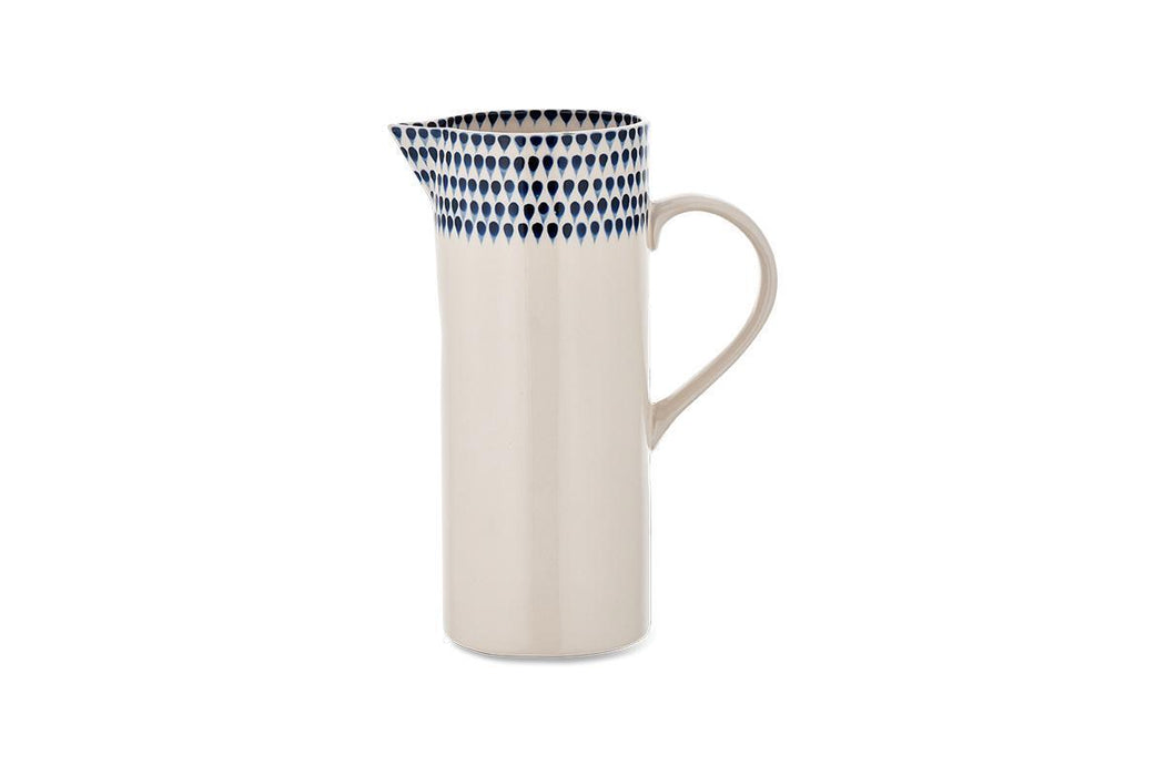Indigo Drop Jug