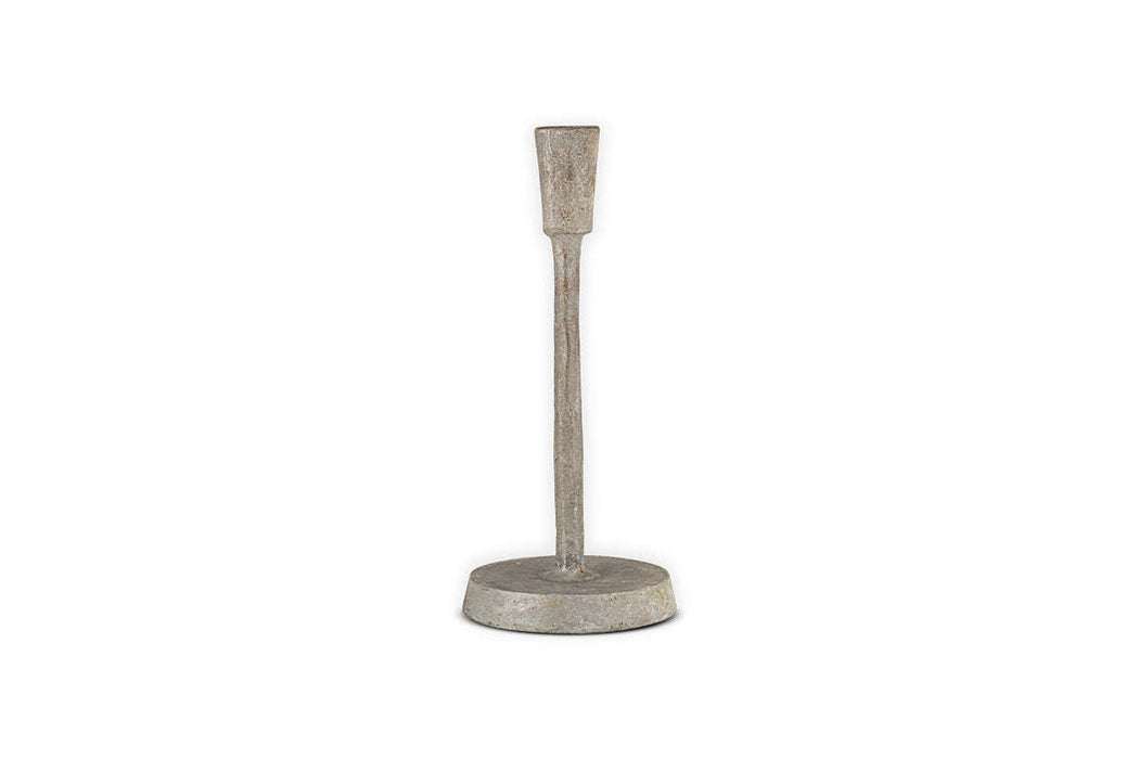 Inigo Candle Holder Aged Zinc