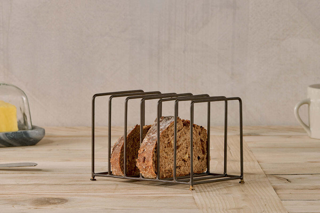 Inkollu Toast Rack Aged Brass