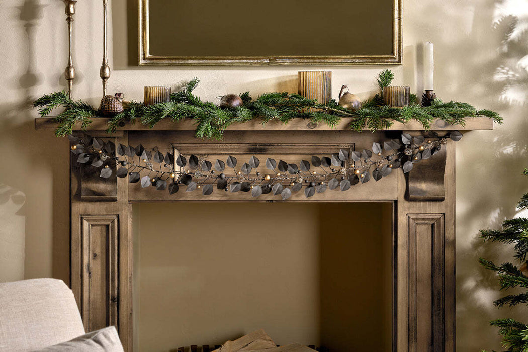 Ishana Garland Antique Brass