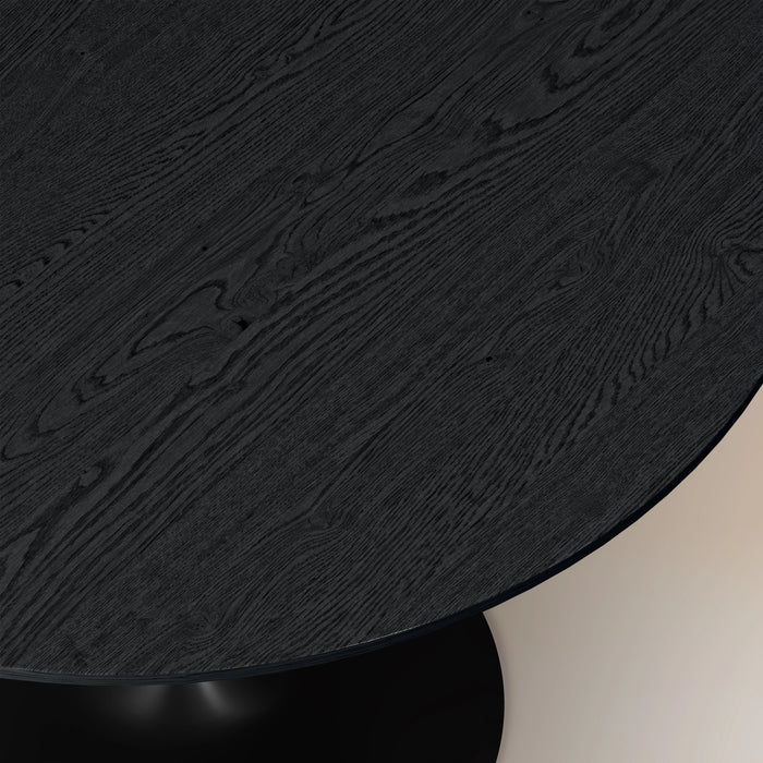 Isla 4 Seat Round Wooden Dining Table