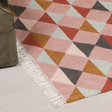 Diamond Design Multi Colour Rug 230x160cm