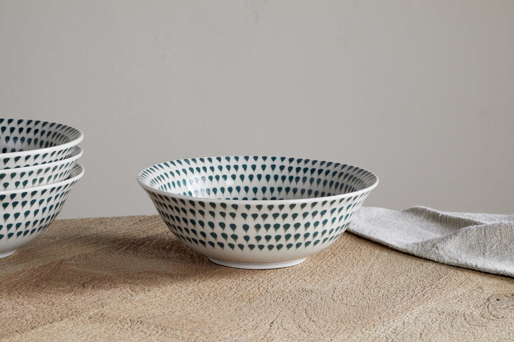 Juniper Drop Cereal Bowl Cream Juniper