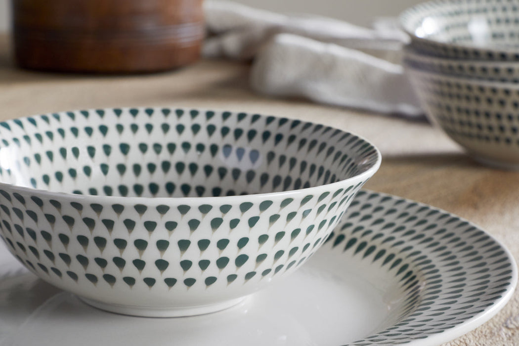 Juniper Drop Cereal Bowl Cream Juniper