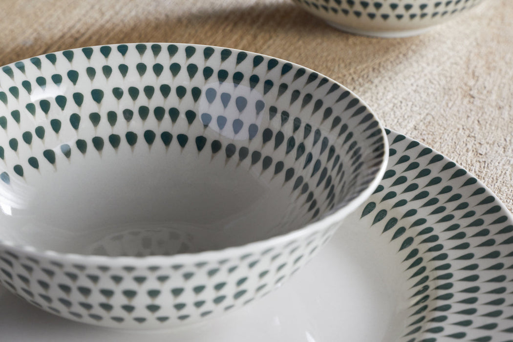 Juniper Drop Cereal Bowl Cream Juniper