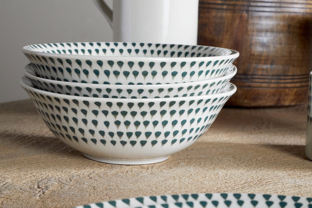 Juniper Drop Cereal Bowl Cream Juniper