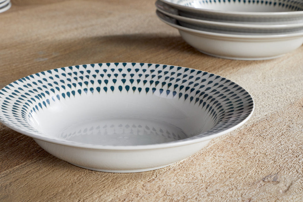 Juniper Drop Pasta Bowl Cream Juniper