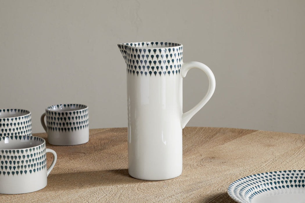 Juniper Drop Jug Cream Juniper Large