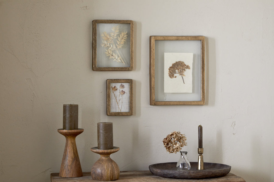 Jahala Wall Hung Photo Frame Antique Brass