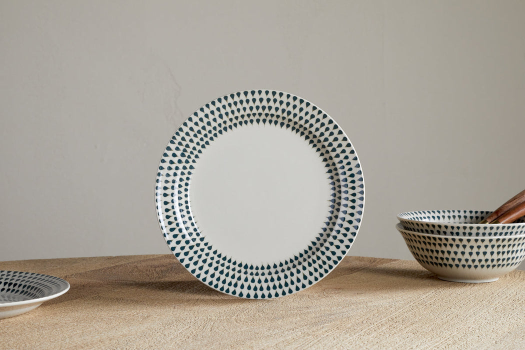 Juniper Drop Side Plate Cream Juniper