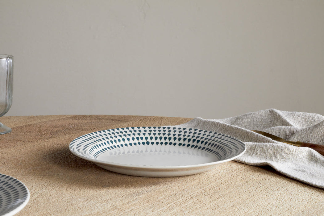 Juniper Drop Side Plate Cream Juniper