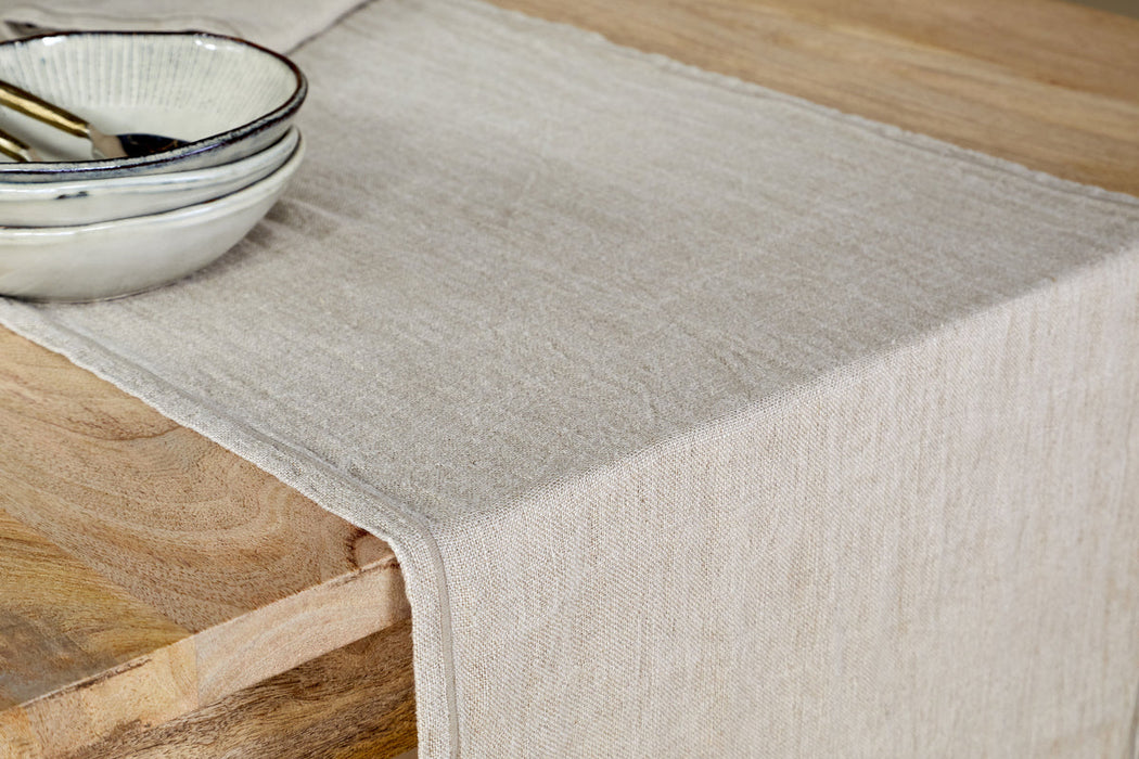 Junto Linen Runner Natural Large