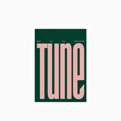 Put On My Favourite Tune Graphic Print