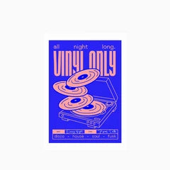 Vinyl Only Graphic Print