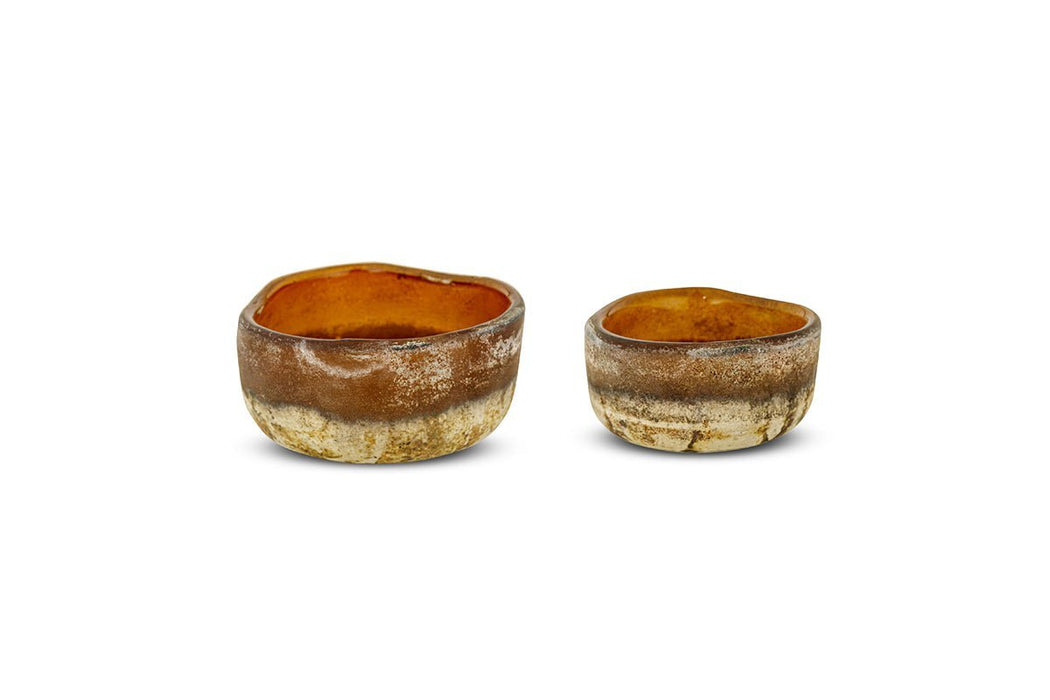 Janka Glass Tealights Set Of 2