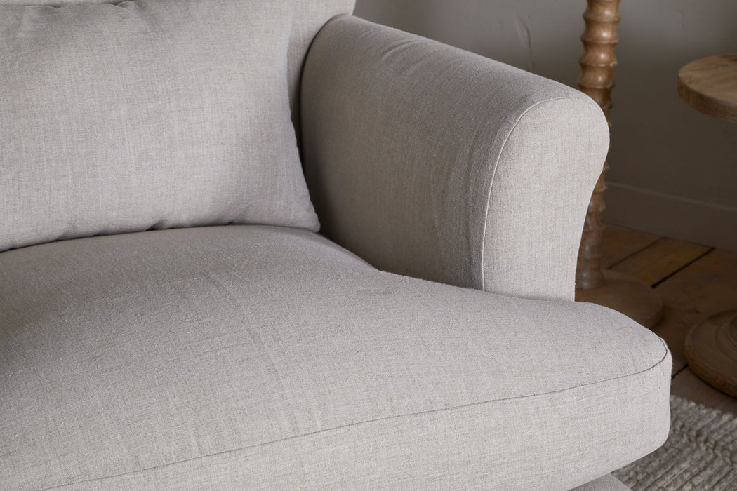 Kashi Linen Armchair Natural