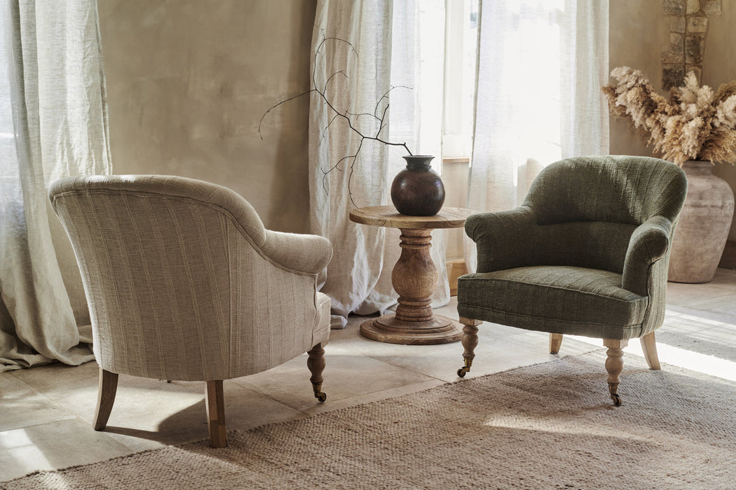 Kiana Cotton Armchair Natural
