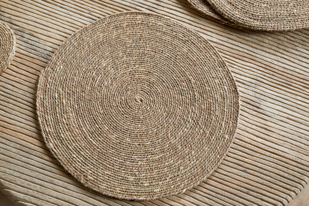 Keso Woven Placemats Brown Set Of 4