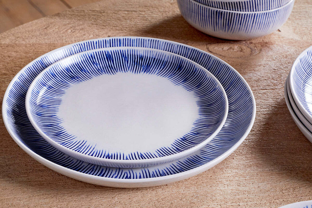 Karuma Set Blue White Set Of 12